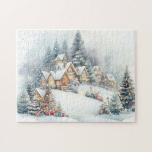 Christmas Landscape Art Puzzle