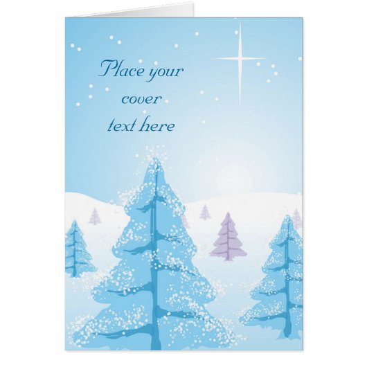 Christmas Landscape Cards (Front)