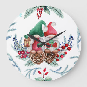 Christmas Large Clock
