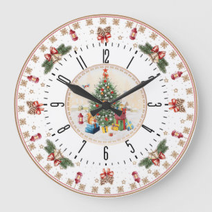 Christmas Large Clock