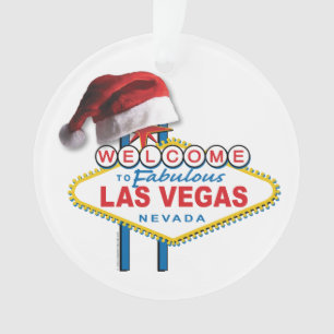 Christmas Las Vegas Sign Ornament