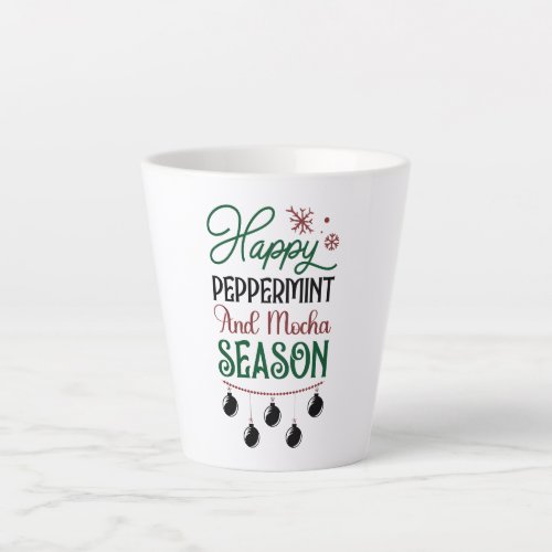 Christmas  latte mug