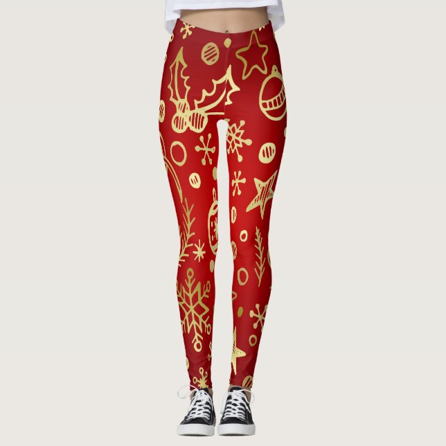 christmas leggings (Front)