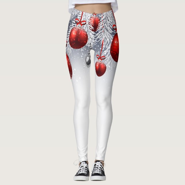 Christmas leggings leggings | womens leggings (Front)