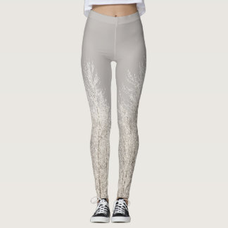 Christmas Leggings Winter Forest Costume Pants