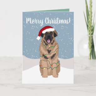 Christmas Leonberger Card