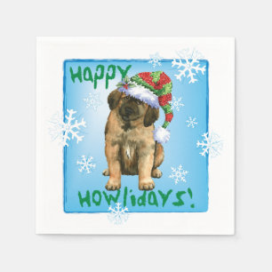Christmas Leonberger Napkins