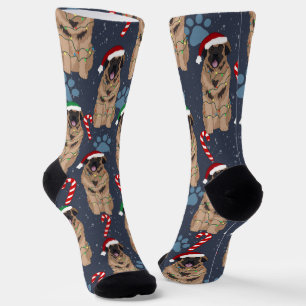 Christmas Leonberger Socks