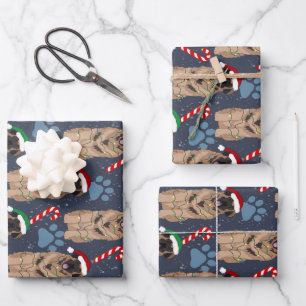 Christmas Leonberger  Wrapping Paper Sheets