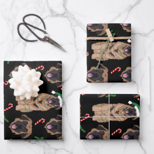 Christmas Leonberger  Wrapping Paper Sheets