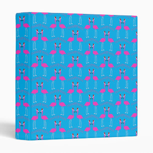 Christmas Lesbian Flamingos Flamingo Belles 3 Ring Binder