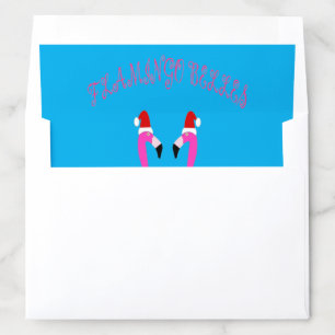 Christmas Lesbian Flamingos Flamingo Belles Envelope Liner