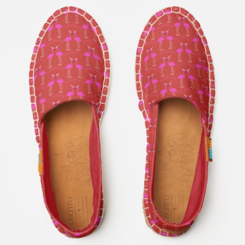 Christmas Lesbian Flamingos Flamingo Belles Espadrilles