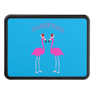 Christmas Lesbian Flamingos Flamingo Belles Hitch Cover