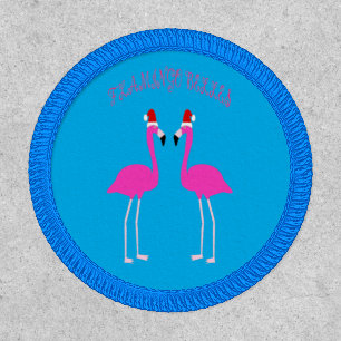 Christmas Lesbian Flamingos Flamingo Belles Patch