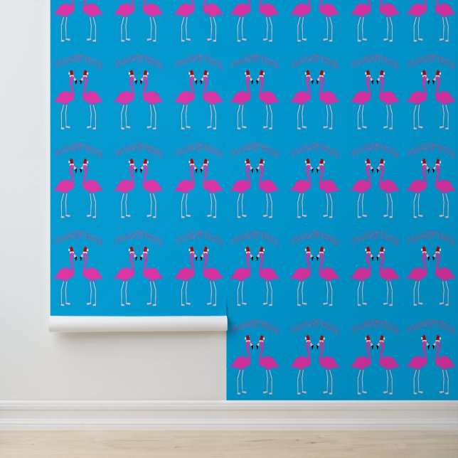 Christmas Lesbian Flamingos Flamingo Belles Wallpaper (Application)