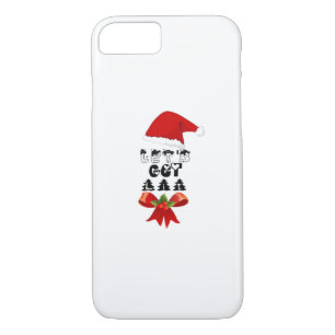 Christmas Let's Get Lit Classic iPhone 8/7 Case