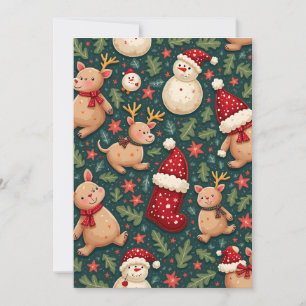 Christmas letter card