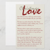 CHRISTMAS LETTER CUSTOM (Front/Back)