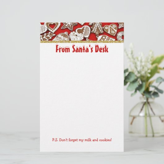 Christmas Letter | From Santa (Standing Front)