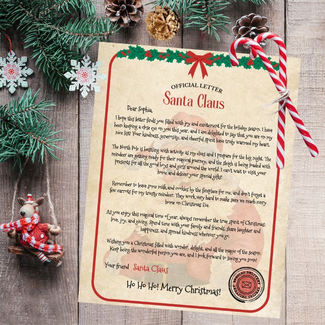 Christmas Letter From Santa Claus Flyer (Creator Uploaded)