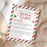 Christmas Letter From Santa Claus Personalized<br><div class="desc">Christmas Letter From Santa Claus Personalized. From The Official Desk of Santa Claus.</div>