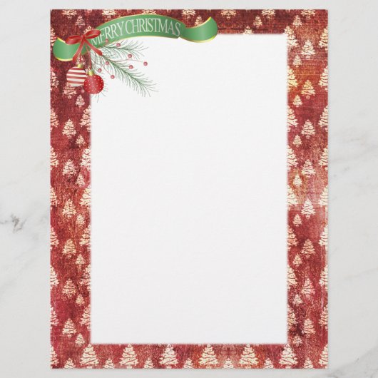Christmas Letterhead (Front)