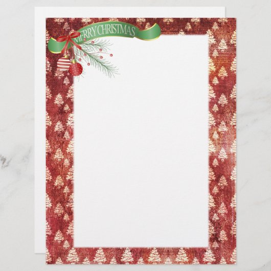 Christmas Letterhead (Front/Back)