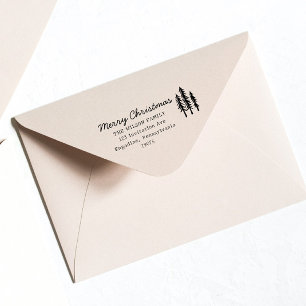 Christmas Lettering Calligraphy Merry Christmas Rubber Stamp