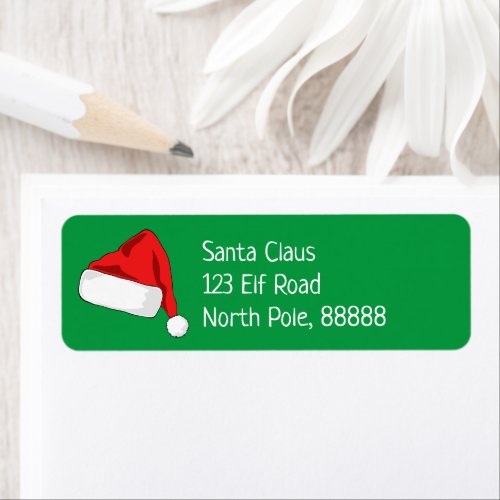 Christmas Letters From Santa Label