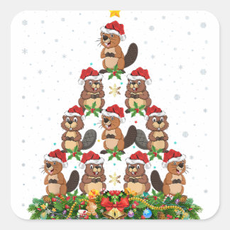 Christmas LGBT Don We Now Our Gay Apparel Rainbow Square Sticker