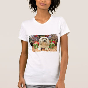 Christmas - Lhasa Apso - Solo T-Shirt
