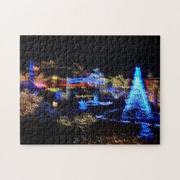 Christmas Light Display Puzzle by erinphotodesign at Zazzle