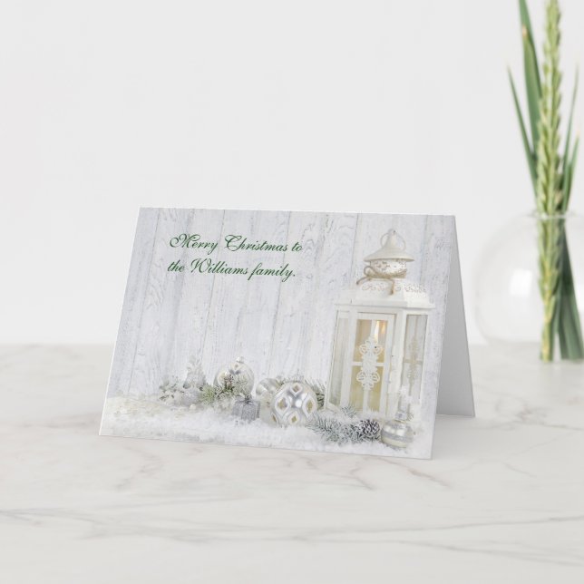 Christmas Light Holiday Card (Front)