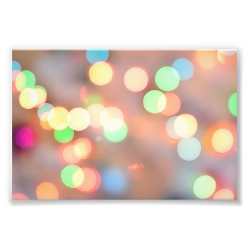 Christmas Light  Photo Print