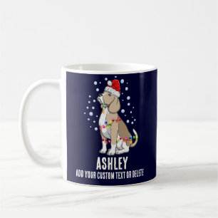 Christmas Light With Beagle Dog Coffee Mug