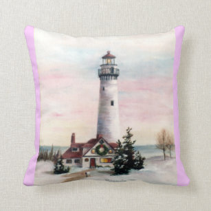 lighthouse throw pillows