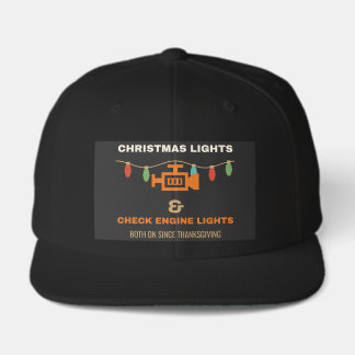 Christmas Lights and Check Engine Lights, Funny Me Visor