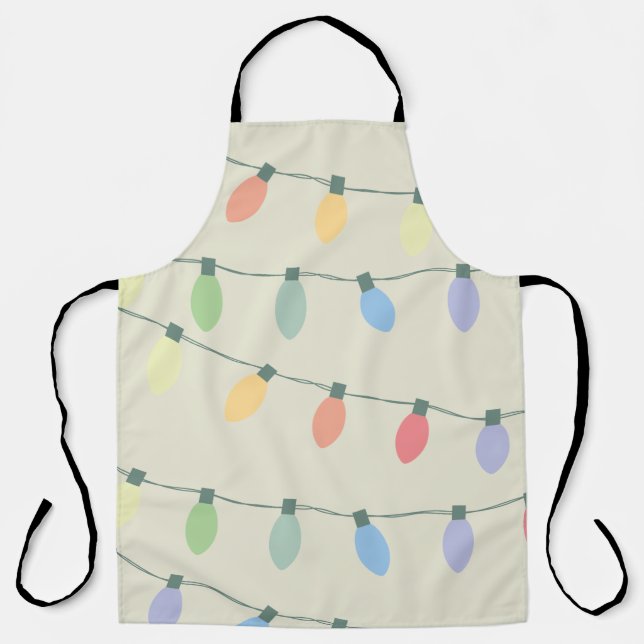 Christmas Lights Apron (Front)