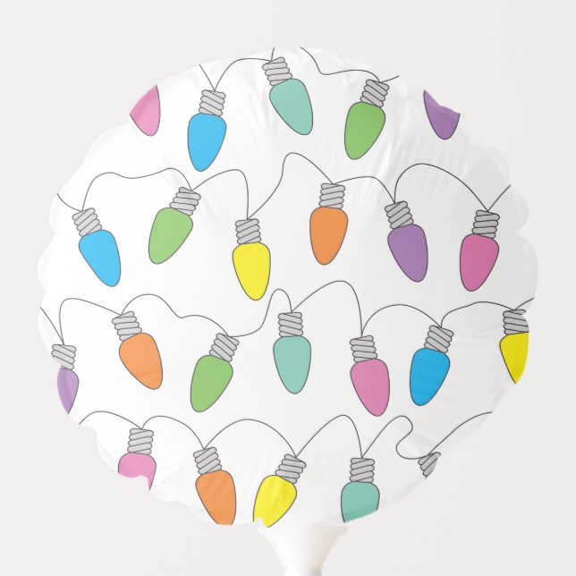 Christmas lights balloon (Front)