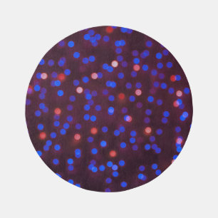 Christmas lights, blurred, festive background. rug