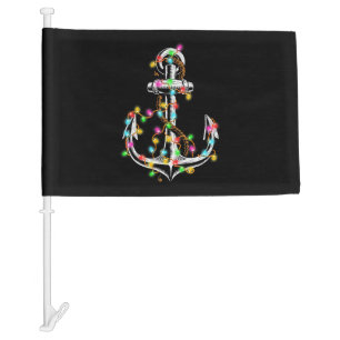 Christmas Lights Boating Sailing Cruise Boat Gif Car Flag