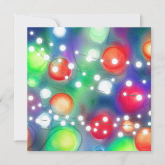 Christmas Lights Card