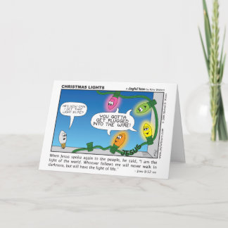 Christmas Lights Card