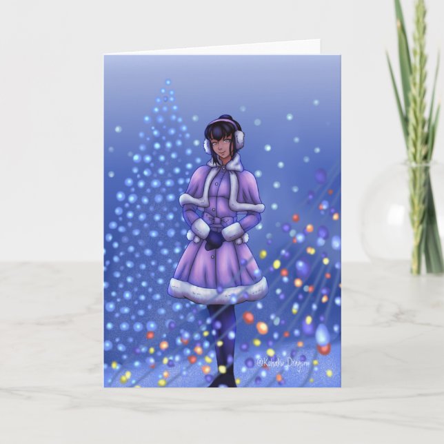 Christmas Lights Card (Front)