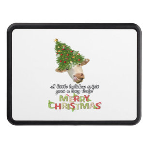 Christmas Lights Cow Lovers Classic T-Shirt Hitch Cover