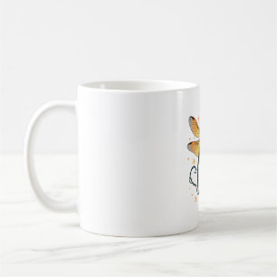 Christmas Lights Dragonfly Coffee Mug