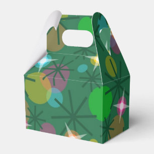 Christmas Lights favor box gable