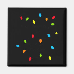 Christmas Lights Fun Holiday Novelty Bulb Strands Magnet