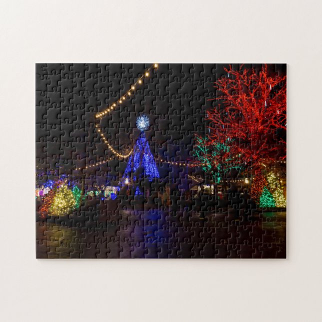Christmas Lights Galore Jigsaw Puzzle (Horizontal)